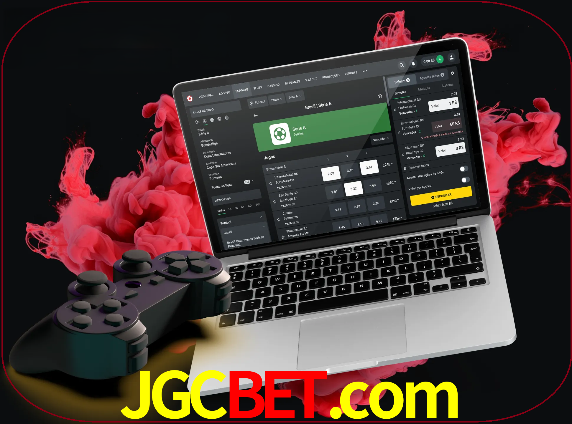 Visite a secção especial de jogos de vídeo em jgcbet para descobrir em que jogos pode apostar e ganhar muito dinheiro.