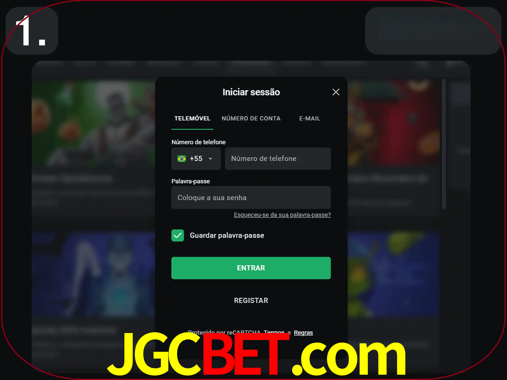 Acesse o site.